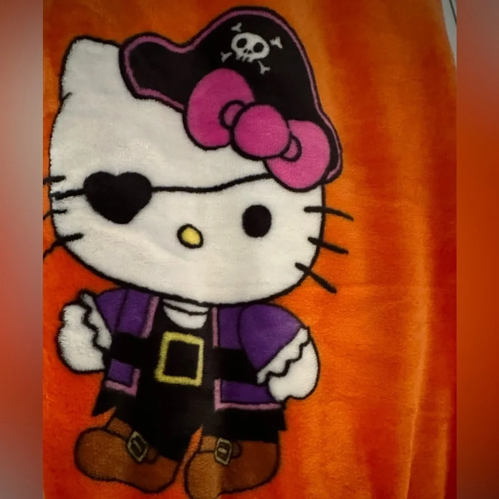 NEW, Hello Kitty Halloween 🎃 2 Pack Throw Blanket 60